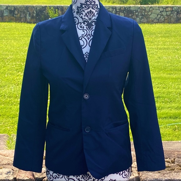 The Children's Place Size 10 Navy Blue Children's Blazer with Two Buttons - Picture 1 of 9